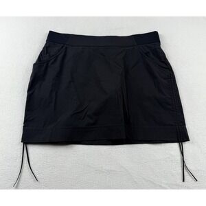 Columbia Skirt Skort Womens Plus Size 16 Black Pull On Golf Tennis Hiking
